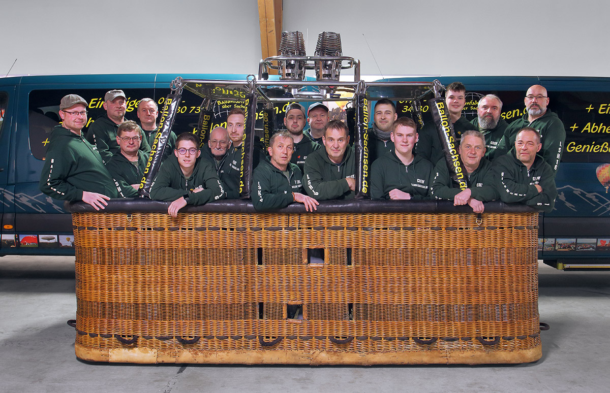 Ballon-Sachsen Gruppenbild
